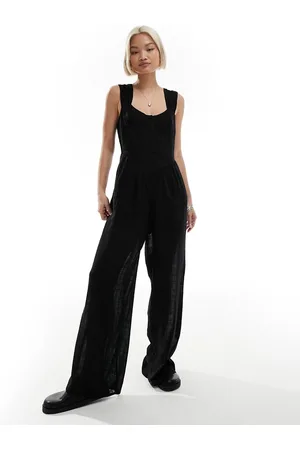 Reclaimed Jumpsuit with bust detail in