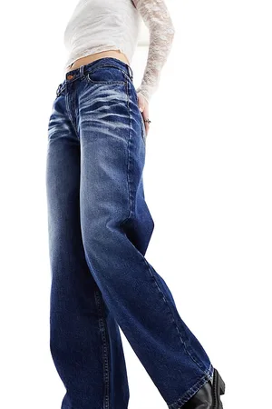 Reclaimed 00s baggy jeans in washed