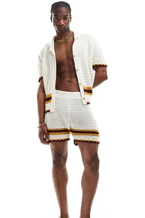 Reclaimed Crochet knit shorts