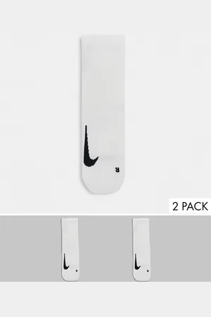 Nike Multiplier 2 pack crew socks in