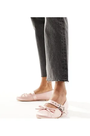 Public Desire Madelyn ballet flats in satin