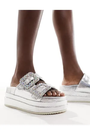 Public Desire Lozzy embellished flatforms in