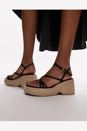 Topshop Jess espadrille wedges in