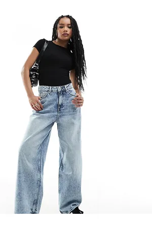 Miss Selfridge Baggy jean in acid wash