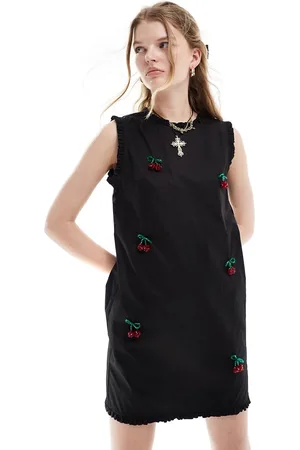 Sister Jane Cherry embellished mini dress in