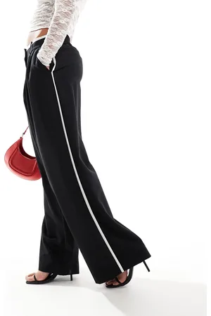 River Island Side stripe pants in