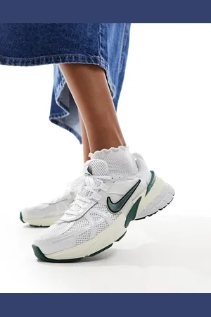 Nike V2K Run sneakers in and green