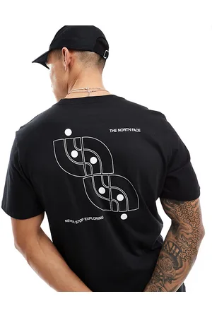 The North Face Contour half dome back print t-shirt in black & - Exclusive to ASOS