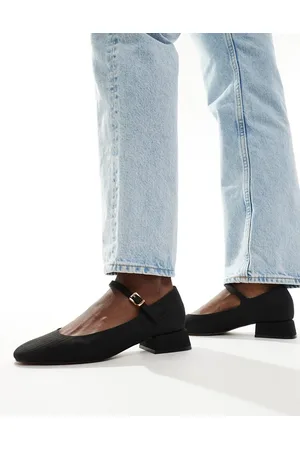 ASOS Lead heeled Mary Jane Shoes in