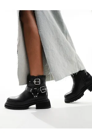 Public Desire Zora ankle biker boots in