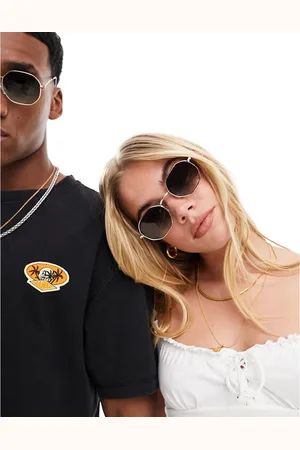 Jeepers Peepers Round metal sunglasses in