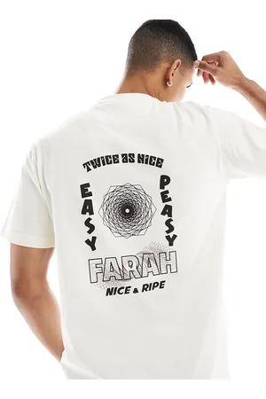 Farah Moore backprint t-shirt in