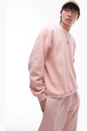 Topman Vintage wash oversized sweatshirt in light