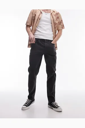 Topman Taper jeans in washed