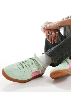 PUMA Palermo sneakers in and pink