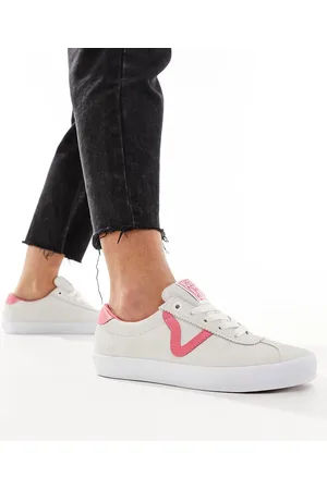 Vans FU Sport Low sneakers in cream and pink