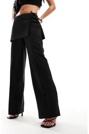 NA-KD Overlapped detail pants in