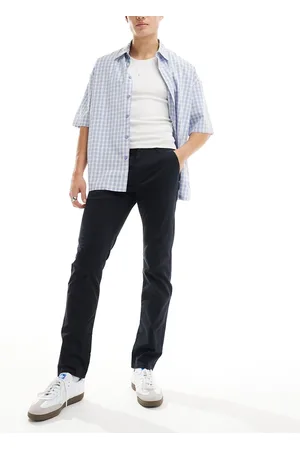 Farah Elm cotton mix chino twill pants in