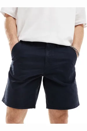 River Island Laundered chino shorts in