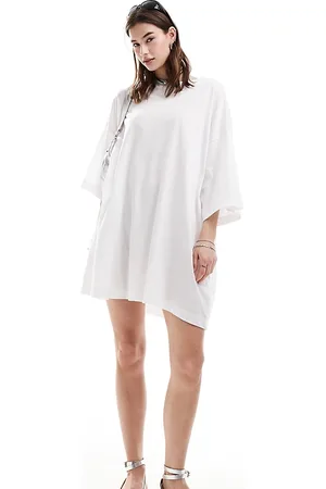 Weekday Huge T-shirt mini dress in - Exclusive to ASOS