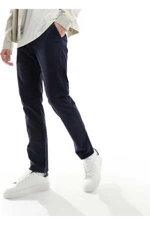 Farah Elm cotton mix chino twill pants in