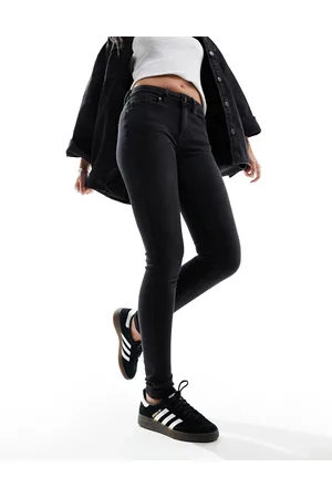 ONLY Blush mid waist skinny jeans in
