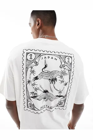 SELECTED Oversized T-shirt with Japan back print in