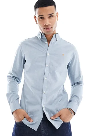 Farah Cotton long sleeve shirt in