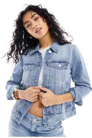 VERO MODA Denim jacket in light wash