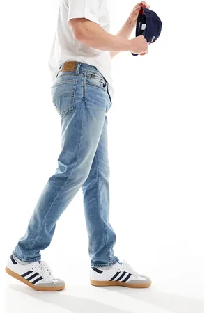 Ralph Lauren Parkside straight leg jeans in mid wash