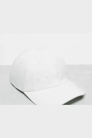 Reclaimed Unisex distressed star logo cap in denim