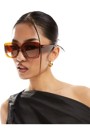 Jeepers Peepers Chunky square sunglasses in