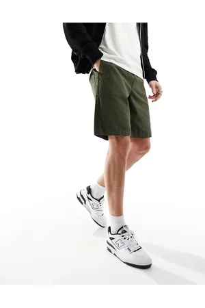 Farah Mayhew canvas shorts in khaki