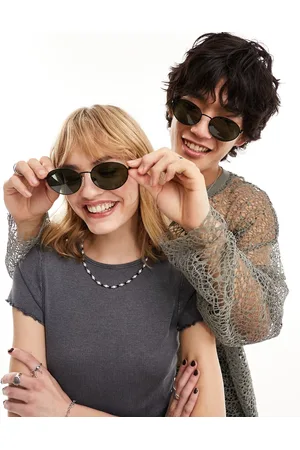 Jeepers Peepers Oval sunglasses in