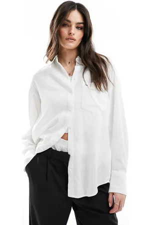 Tommy Hilfiger Oversized linen shirt in