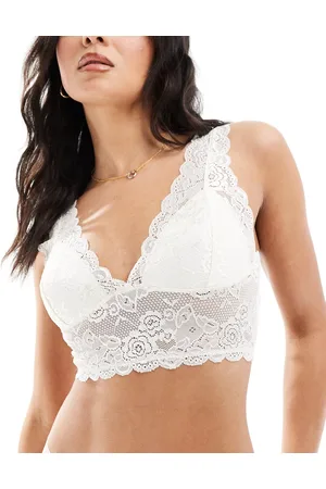 ONLY Cropped lace bralet in