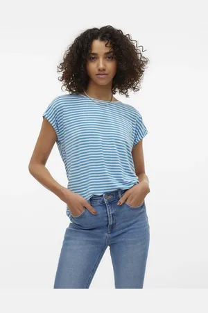VERO MODA Oversized t-shirt in stripe