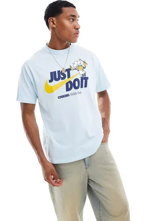 Nike Just Do It graphic t-shirt in light