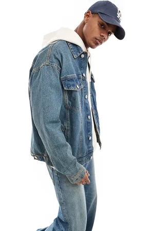 Only & Sons Loose fit denim jacket in medium