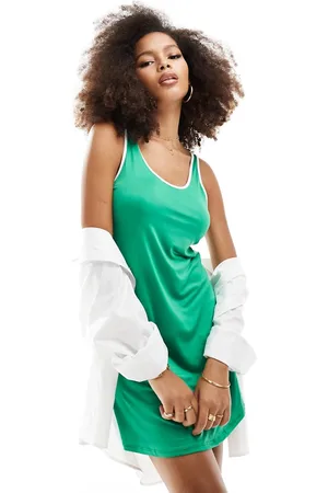 VERO MODA Jersey mini skort dress with contrast trim in
