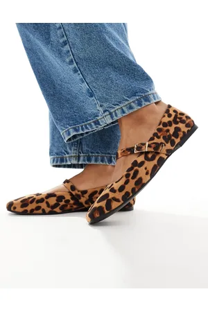 ASOS Lottie Mary Jane Ballet flats in leopard