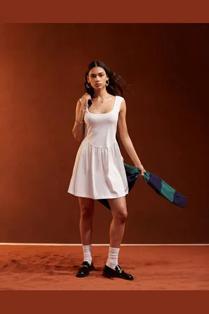 ASOS Scoop neck mini dress in
