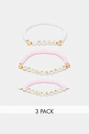 South Beach 3 pack bridal party bracelets