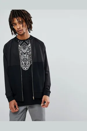 ASOS ASOS Bomber Jacket With Panel