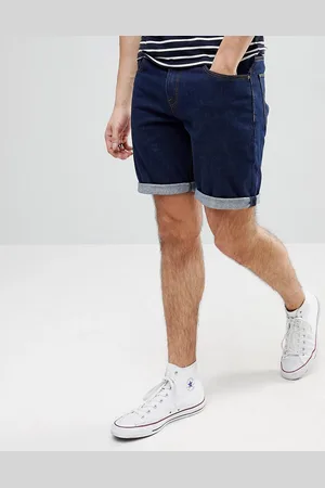 ASOS ASOS Denim Shorts In Slim Indigo