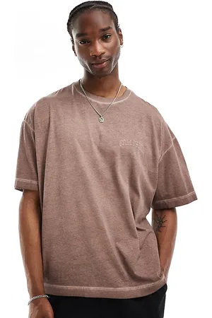 COLLUSION Varsity skate T-shirt in washed