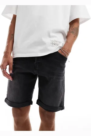 JACK & JONES Denim shorts in washed