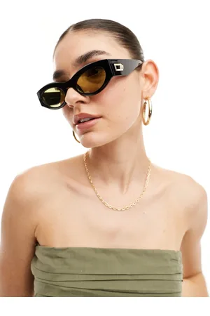Le Specs Body bumpin cat eye sunglasses in