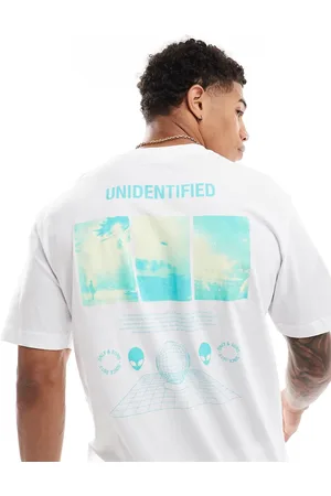 Only & Sons Oversized T-shirt with Unidentified back print in