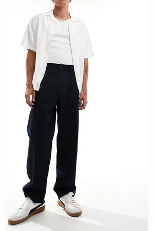 Fred Perry Straight leg twill pants in